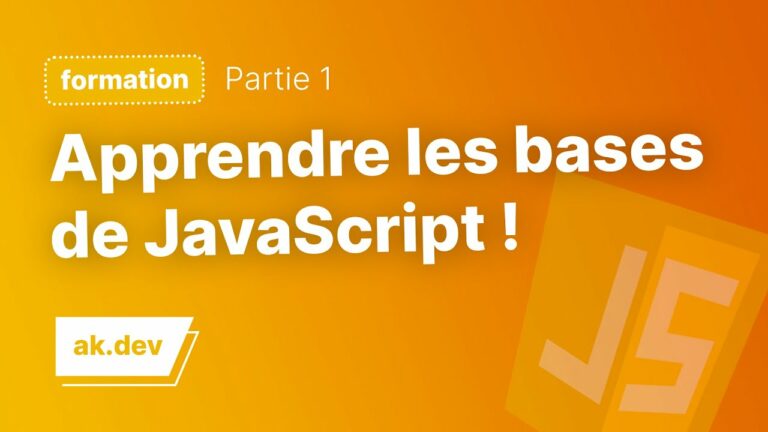 Formation JavaScript